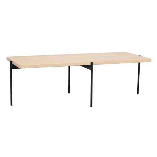 Shelton Soffbord Vitpigmenterad Ek/Svart 145 | Rowico Home | 7340126550649 | 120392 | Maessing Interiör