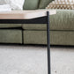 Shelton Soffbord Vitpigmenterad Ek/Svart 95 | Rowico Home | 7340126550663 | 120393 | Maessing Interiör