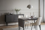 Sierra Stol Beige Bouclé/Svart | Rowico Home | 7340126559062 | 110492 | Maessing Interiör
