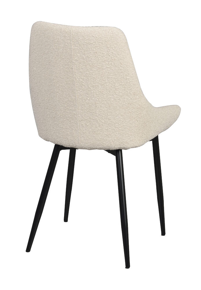 Sierra Stol Beige Bouclé/Svart | Rowico Home | 7340126559062 | 110492 | Maessing Interiör