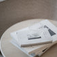 Taransay Soffbord Beige Travertin/Brun Ek Ø60 | Rowico Home | 7340126555958 | 120848 | Maessing Interiör