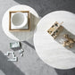 Taransay Soffbord Beige Travertin/Brun Ek Ø60 | Rowico Home | 7340126555958 | 120848 | Maessing Interiör