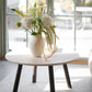 Taransay Soffbord Beige Travertin/Brun Ek Ø90 | Rowico Home | 7340126555934 | 120845 | Maessing Interiör