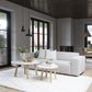 Taransay Soffbord Beige Travertin/Vitpigmenterad Ek Ø60 | Rowico Home | 7340126555941 | 120847 | Maessing Interiör