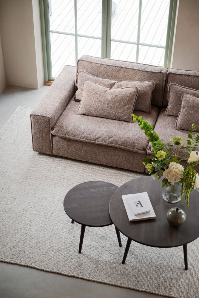 Tompkins Soffbord Brun Ek Ø90 | Rowico Home | 7340126582060 | 128012 | Maessing Interiör