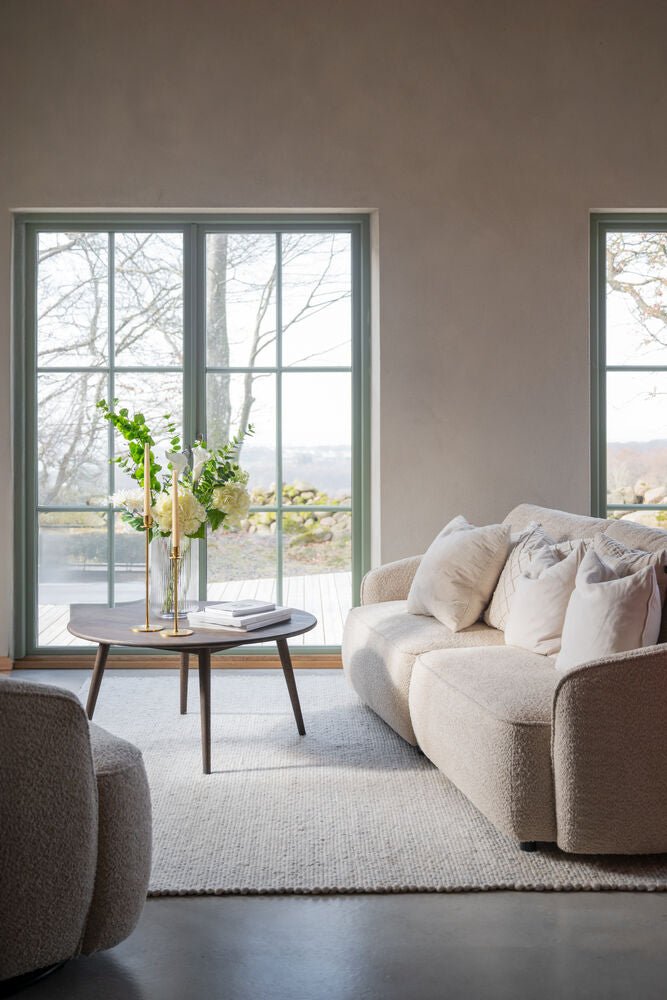 Tompkins Soffbord Brun Ek Ø90 | Rowico Home | 7340126582060 | 128012 | Maessing Interiör