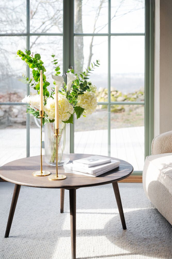 Tompkins Soffbord Brun Ek Ø90 | Rowico Home | 7340126582060 | 128012 | Maessing Interiör