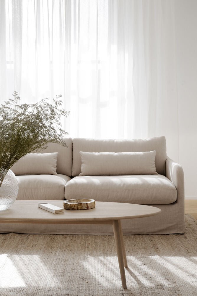 Tompkins Soffbord Vitpigmenterad Ek 150 | Rowico Home | 7340126582114 | 128021 | Maessing Interiör