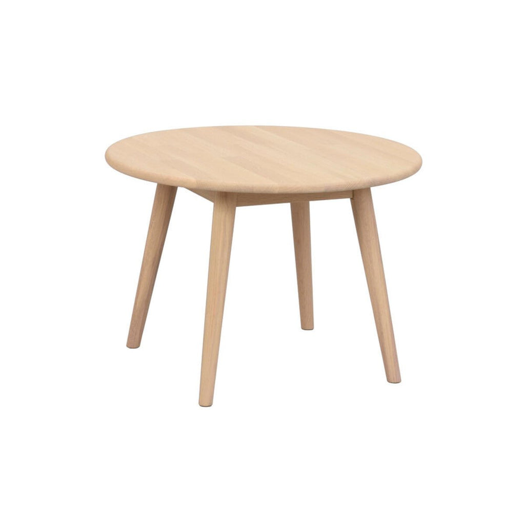 Tompkins Soffbord Vitpigmenterad Ek Ø60 | Rowico Home | 7340126582145 | 128026 | Maessing Interiör