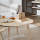 Tompkins Soffbord Vitpigmenterad Ek Ø90 | Rowico Home | 7340126582053 | 128011 | Maessing Interiör
