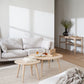Tompkins Soffbord Vitpigmenterad Ek Ø90 | Rowico Home | 7340126582053 | 128011 | Maessing Interiör