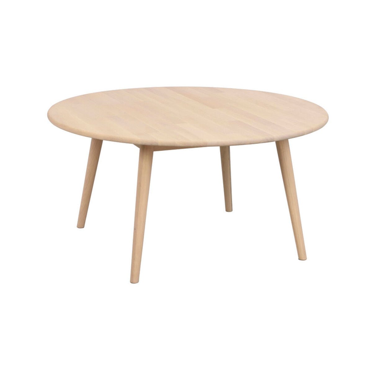 Tompkins Soffbord Vitpigmenterad Ek Ø90 | Rowico Home | 7340126582053 | 128011 | Maessing Interiör