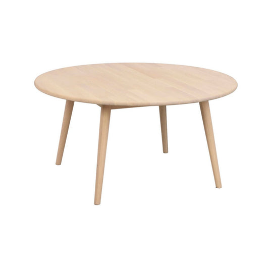 Tompkins Soffbord Vitpigmenterad Ek Ø90 | Rowico Home | 7340126582053 | 128011 | Maessing Interiör