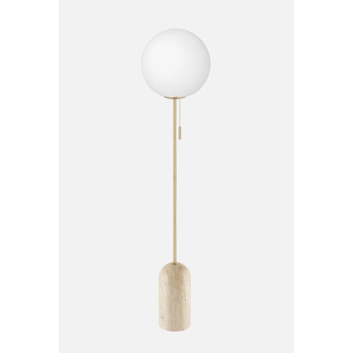 Torrano Golvlampa Travertin | Globen Lighting | 7319435005027 | 500502 | Maessing Interiör
