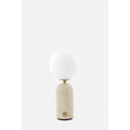 Torrano Portabel Bordslampa Travertin/Beige | Globen Lighting | 7319435805023 | 580502 | Maessing Interiör