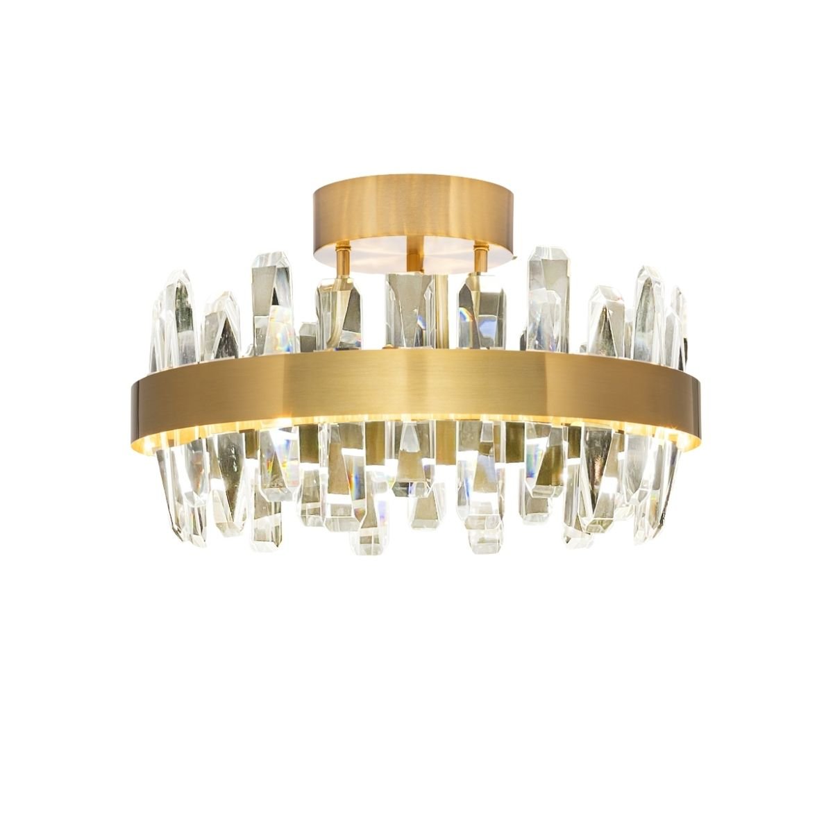 Triumph Plafond Ø50 Mässing/Klar | By Rydéns | 7391741013613 | 4202690-7002 | Maessing Interiör