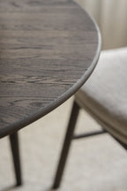 Tyler Matbord Brun Ek Ø120/165 | Rowico Home | 7340126565490 | 121207 | Maessing Interiör