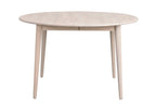 Tyler Matbord Vitpigmenterad Ek Ø120/165 | Rowico Home | 7340126594612 | 119954 | Maessing Interiör