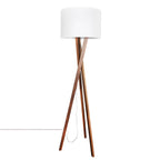 Vega Golvlampa Vit/Valnöt | By Rydéns | 7391741278074 | 4100020-6003 | Maessing Interiör