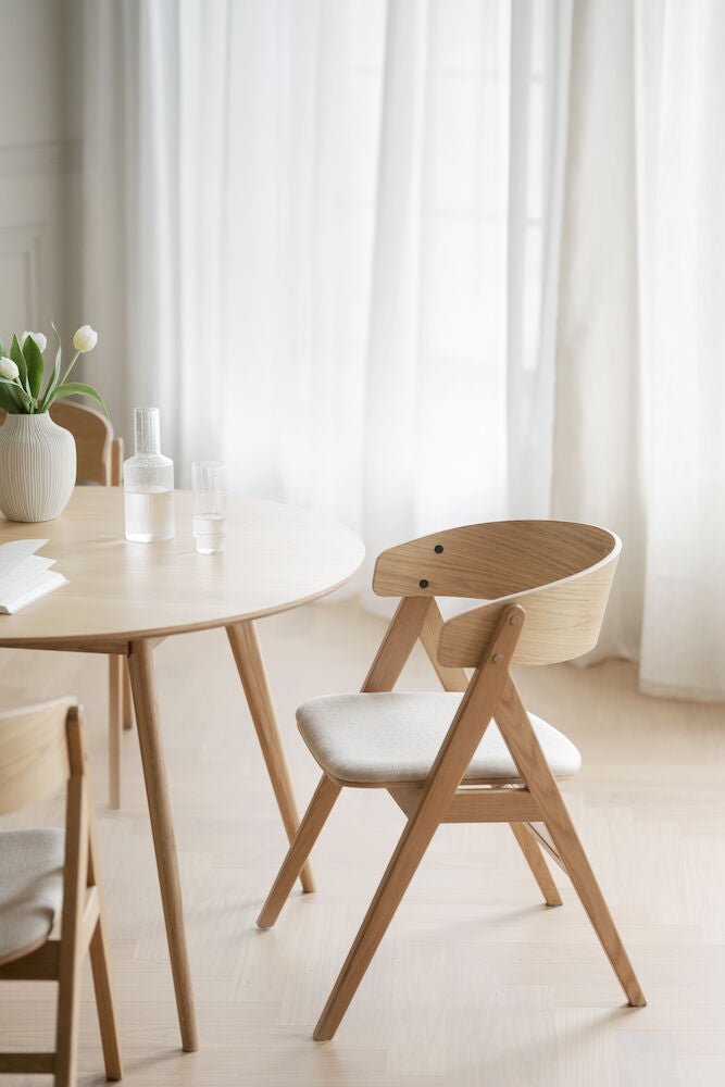 Waterton Karmstol Beige/Ek | Rowico Home | 7340126555552 | 120752 | Maessing Interiör
