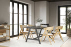 Waterton Karmstol Beige/Ek | Rowico Home | 7340126555552 | 120752 | Maessing Interiör