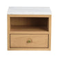 Whitmore Väggskåp/Sängbord Ek/Vit Marmor | Rowico Home | 7340126556795 | 120766 | Maessing Interiör