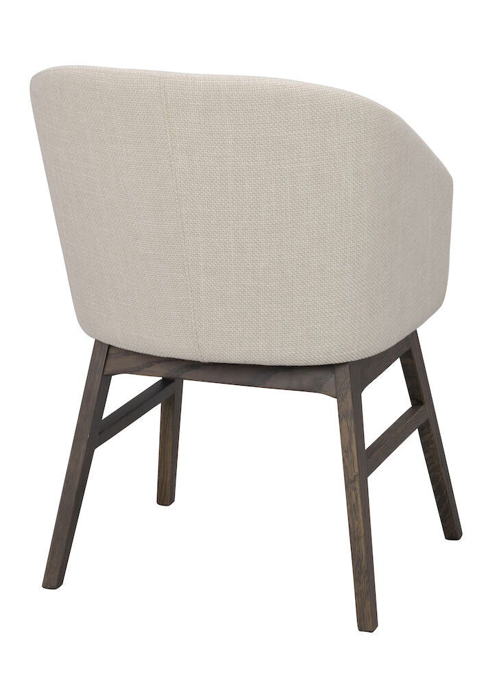 Windham Karmstol Beige/Brun Ek | Rowico Home | 7340126554586 | 120666 | Maessing Interiör