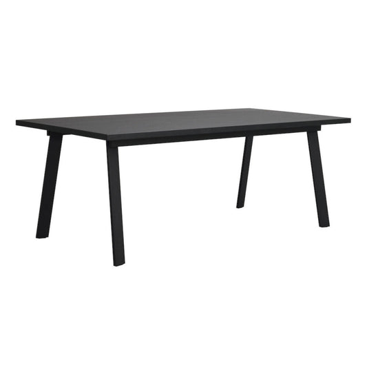 Winnipeg Matbord Svart Ek/Svart 200 | Rowico Home | 7340126551622 | 119842 | Maessing Interiör