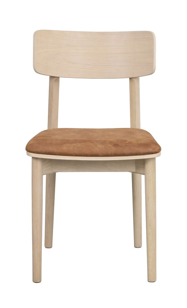 Wolcott Stol Brun/Vitpigmenterad Ek | Rowico Home | 7340126556450 | 120941 | Maessing Interiör