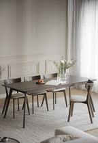 Yumi Matbord Brun Ek 190 | Rowico Home | 7340126565339 | 119210 | Maessing Interiör