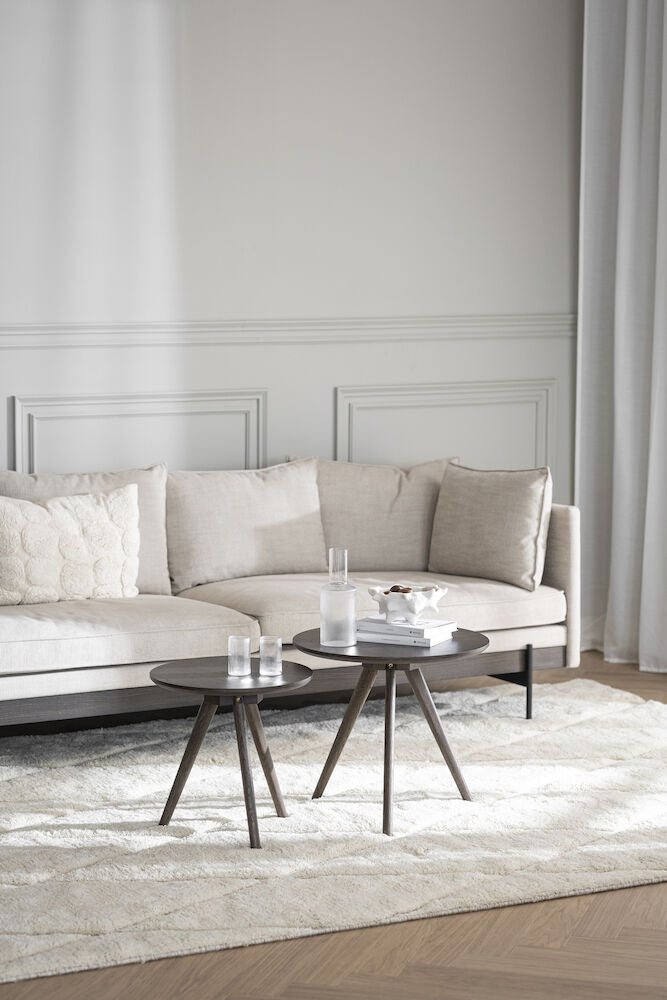 Yumi Satsbord Brun Ek Ø50+Ø40 | Rowico Home | 7340126565384 | 119215 | Maessing Interiör