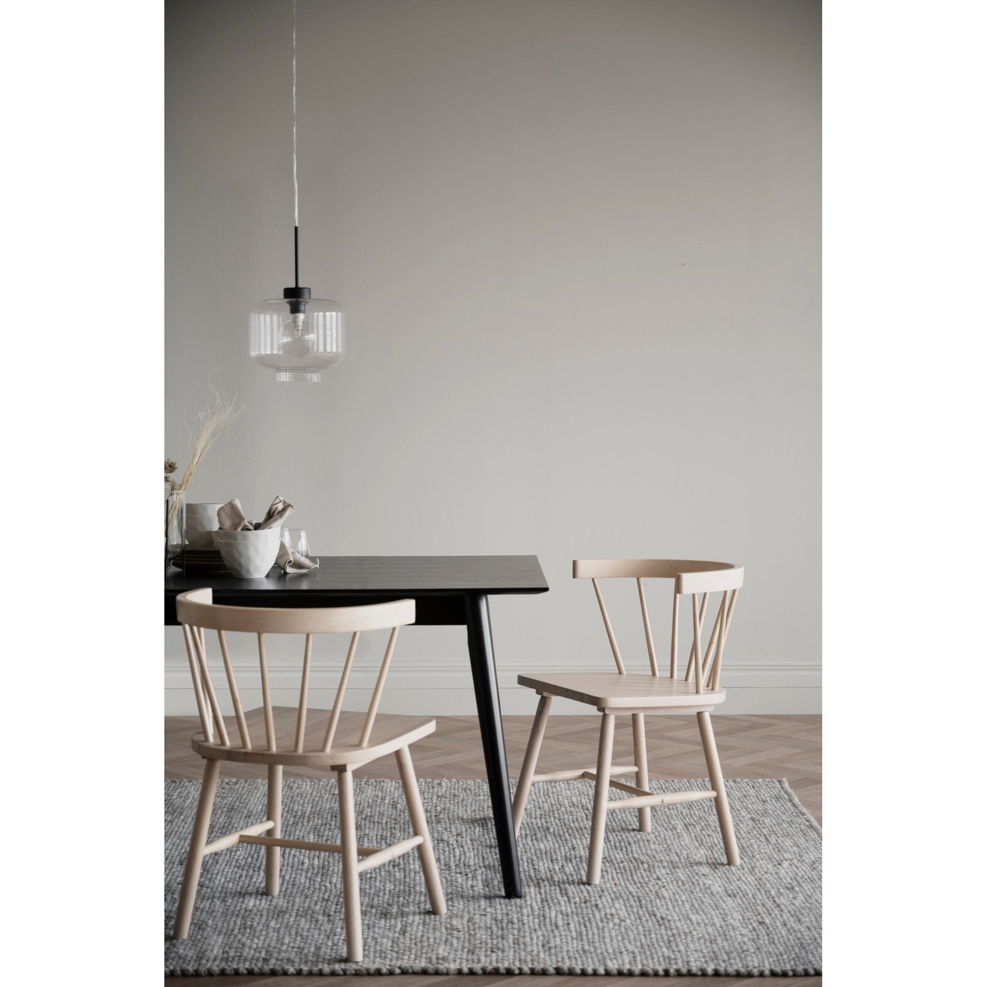 Lotta Matbord 180 Svart Rowico Home
