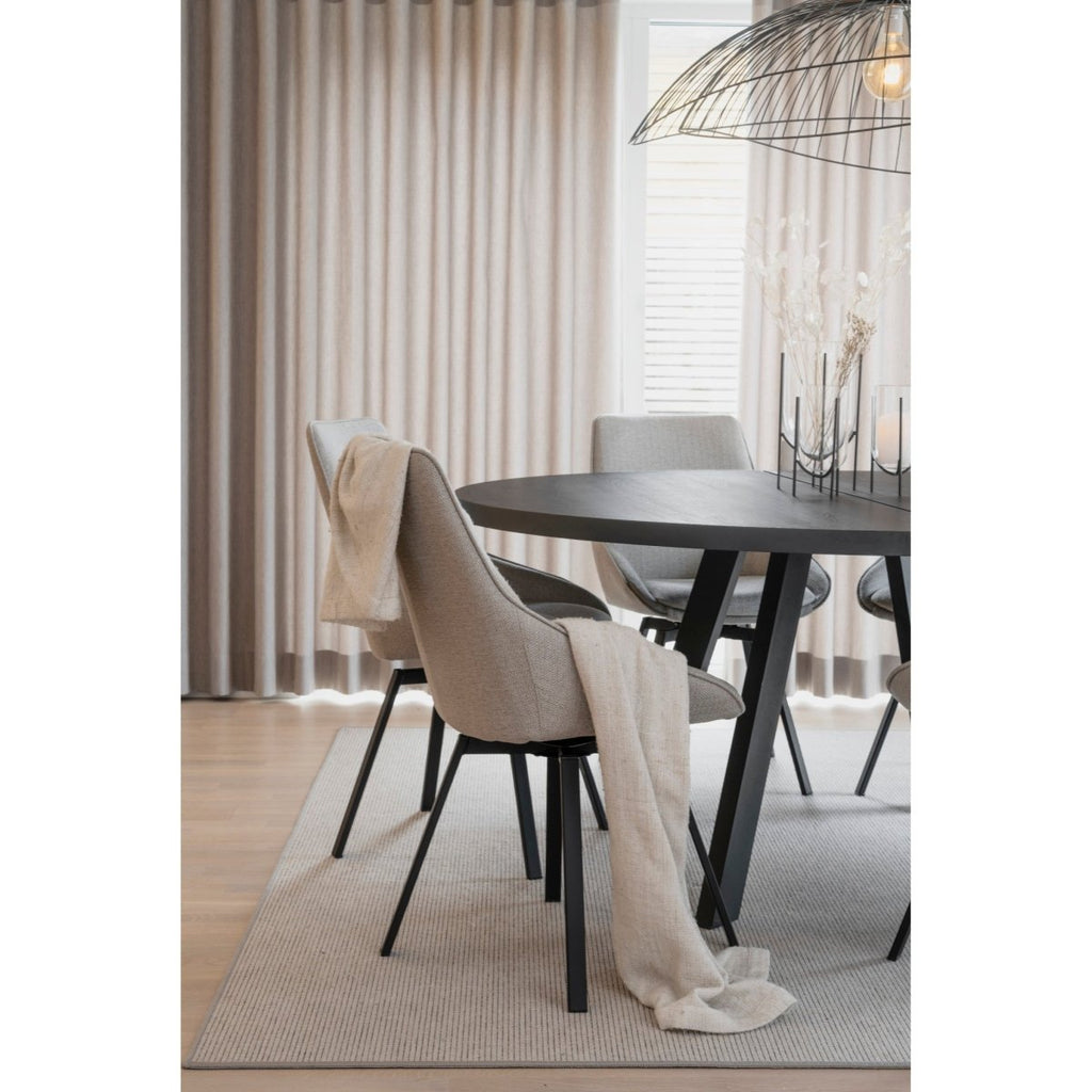 Alison Stol Beige/Svart | Rowico Home | 7340126585719 | 118063 | Maessing Interiör