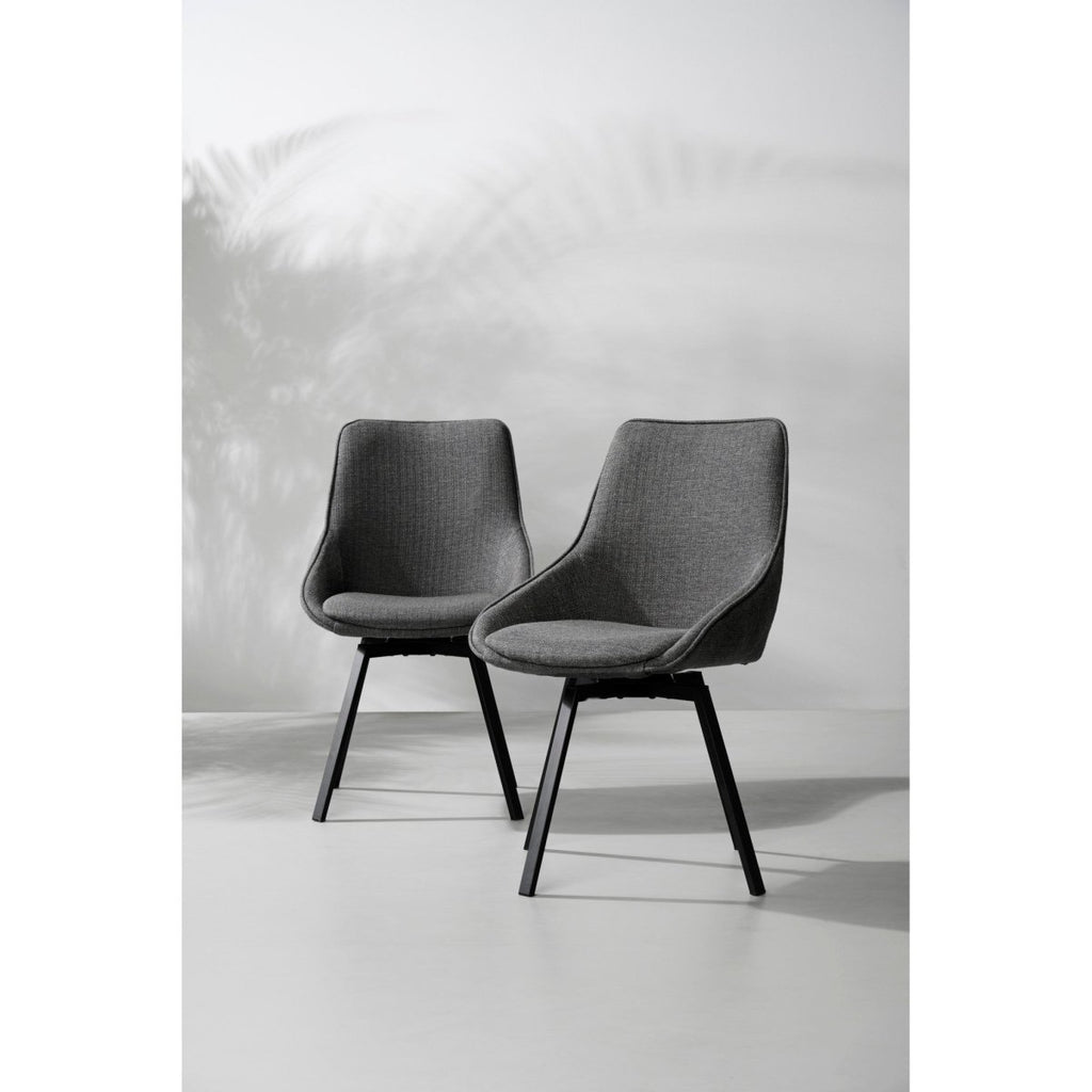 Alison Stol Grå/Svart | Rowico Home | 7340126585672 | 118059 | Maessing Interiör