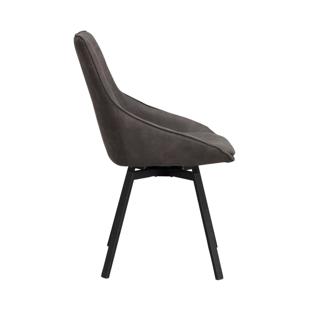Alison Stol Mörkgrå/Svart | Rowico Home | 7340126585757 | 118069 | Maessing Interiör