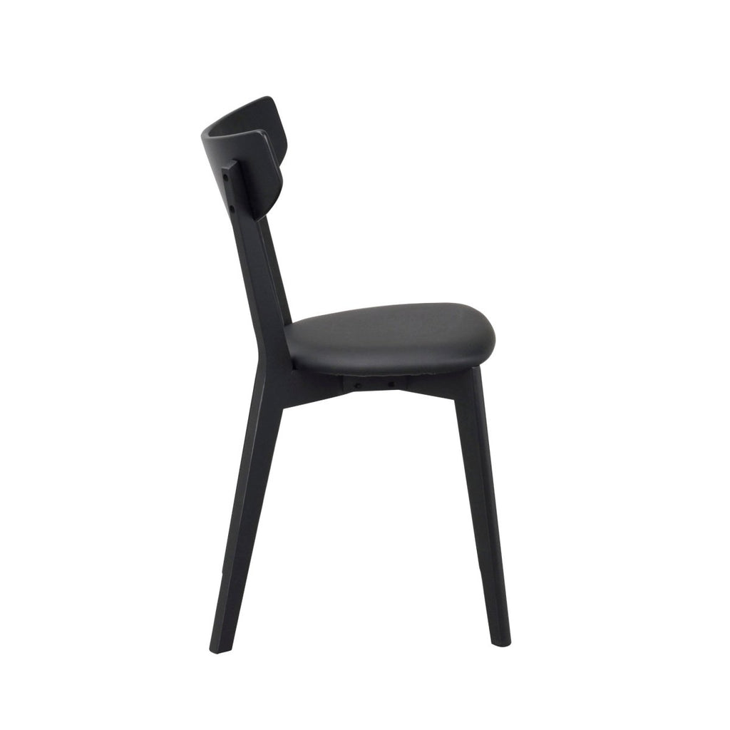 Ami Stol Svart/Svart | Rowico Home | 7340126504475 | 52207 | Maessing Interiör