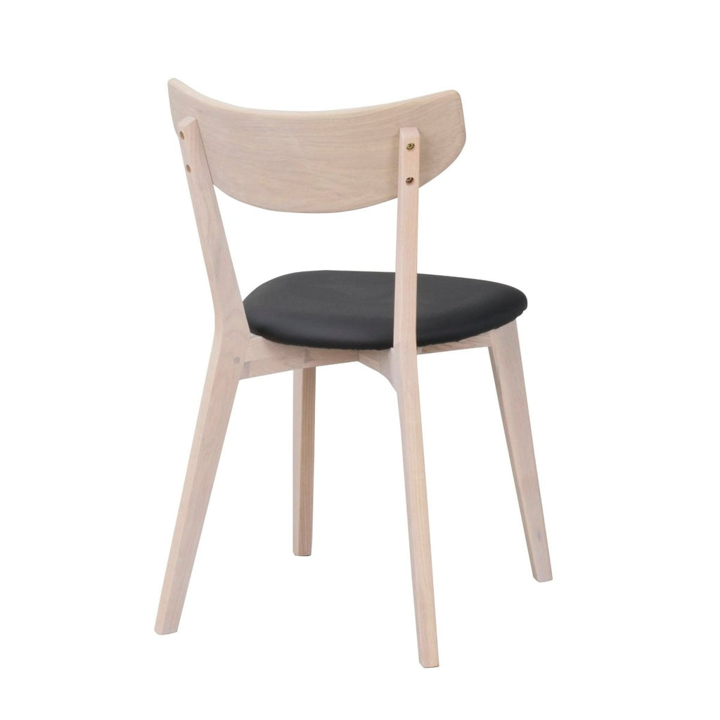 Ami Stol Vitpigmenterad/Svart | Rowico Home | 7340126504482 | 52209 | Maessing Interiör
