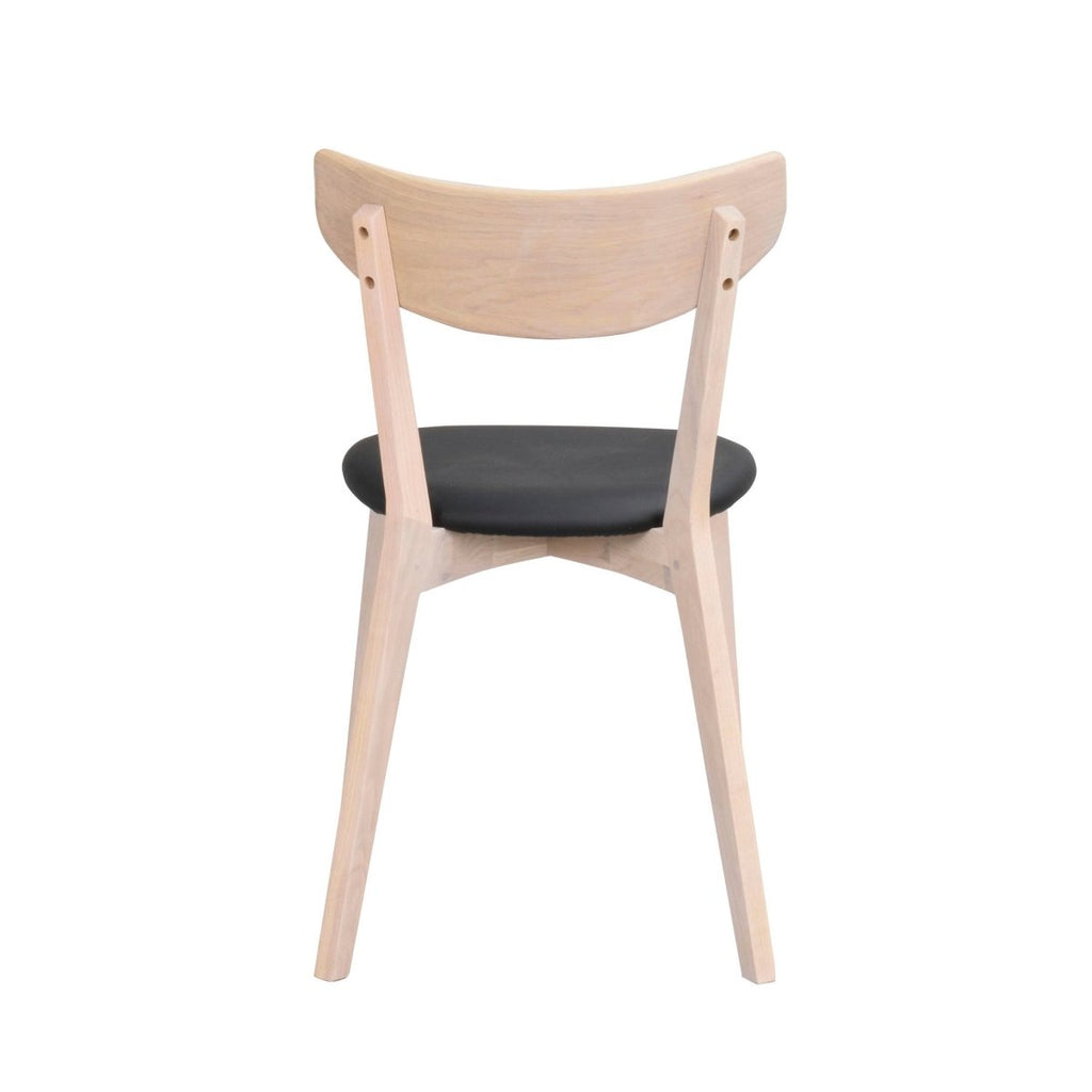 Ami Stol Vitpigmenterad/Svart | Rowico Home | 7340126504482 | 52209 | Maessing Interiör