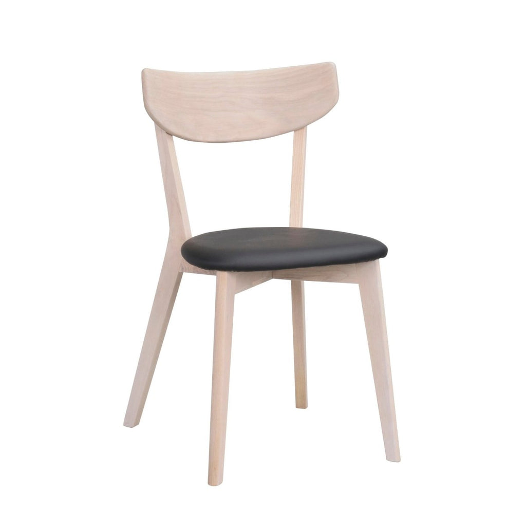 Ami Stol Vitpigmenterad/Svart | Rowico Home | 7340126504482 | 52209 | Maessing Interiör