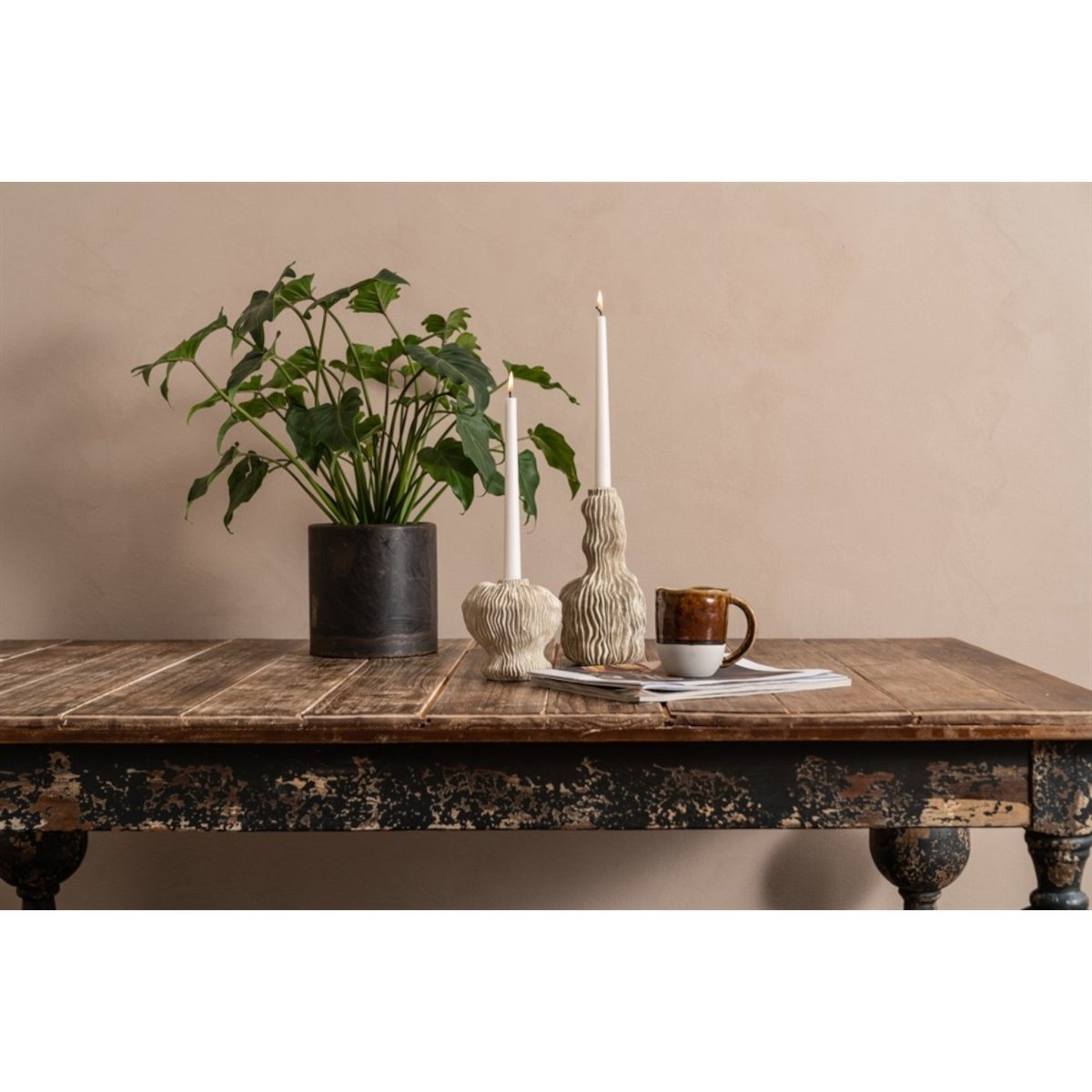 Bonnie Ljusstake Låg Kitt | Mogihome | 7340007868801 | 103473 | Maessing Interiör