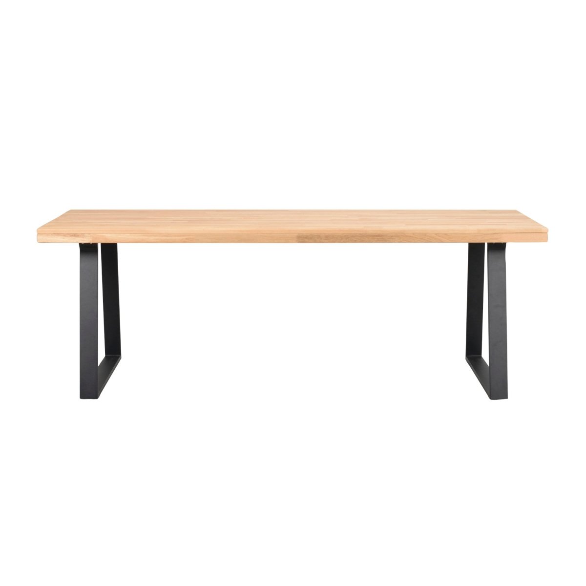 Brooklyn Matbord Ek/Svarta U - ben 220 | Rowico Home | 7340126545515 | 119822 | Maessing Interiör