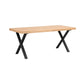 Brooklyn Matbord Ek/Svarta X - ben 170 | Rowico Home | 7340126547243 | 119839 | Maessing Interiör