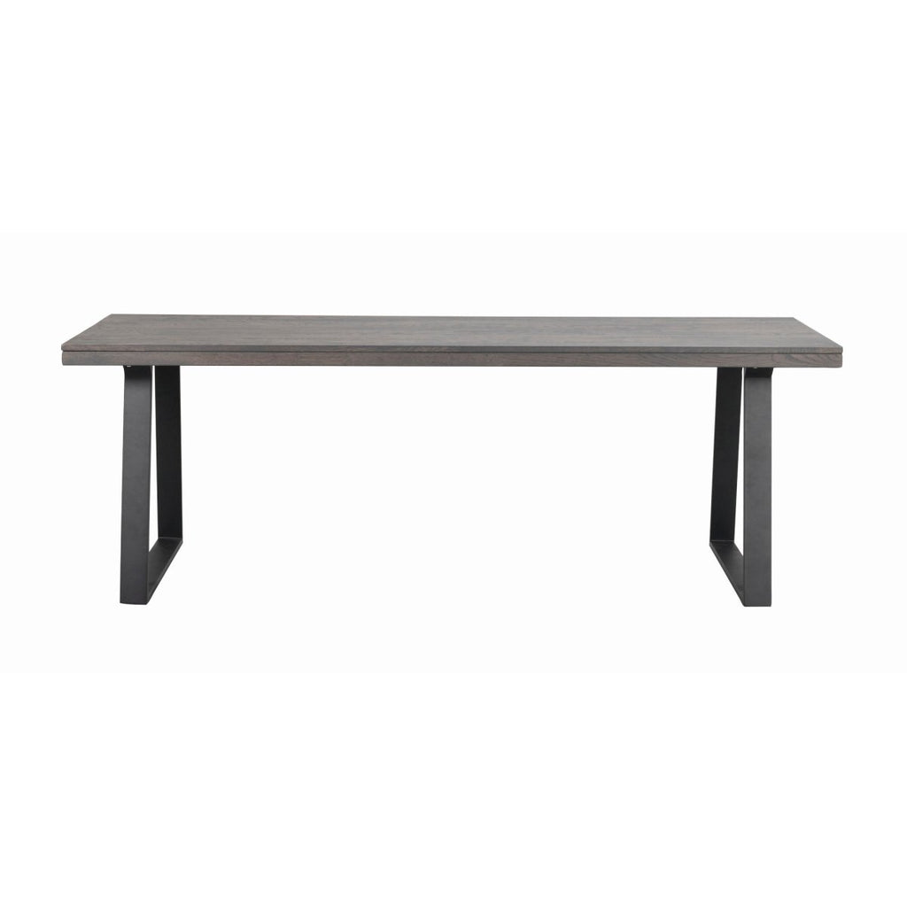 Brooklyn Matbord Mörkbrun/Svarta U - ben 220 | Rowico Home | 7340126545461 | 119820 | Maessing Interiör
