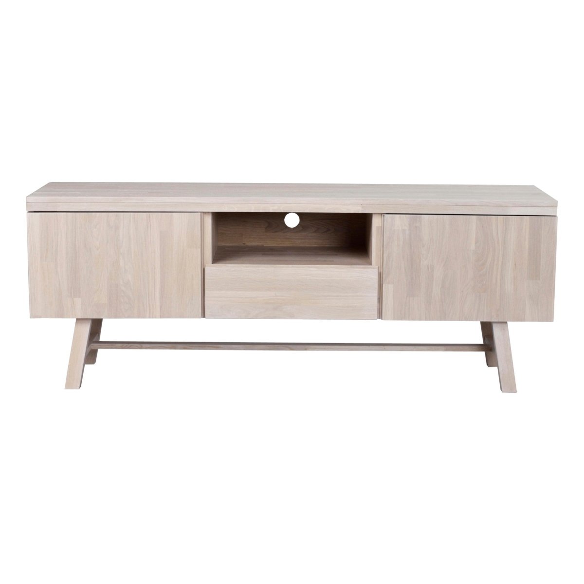 Brooklyn TV - bänk Vitpigmenterad | Rowico Home | 7340126518397 | 108585 | Maessing Interiör