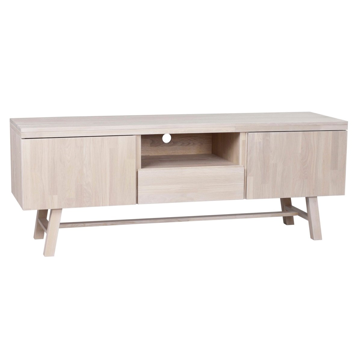 Brooklyn TV - bänk Vitpigmenterad | Rowico Home | 7340126518397 | 108585 | Maessing Interiör
