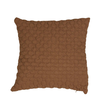 Bubbel Kuddfodral Cognac 50x50 | Fondaco | 7340073888826 | 200130 - 444 - 24 | Maessing Interiör