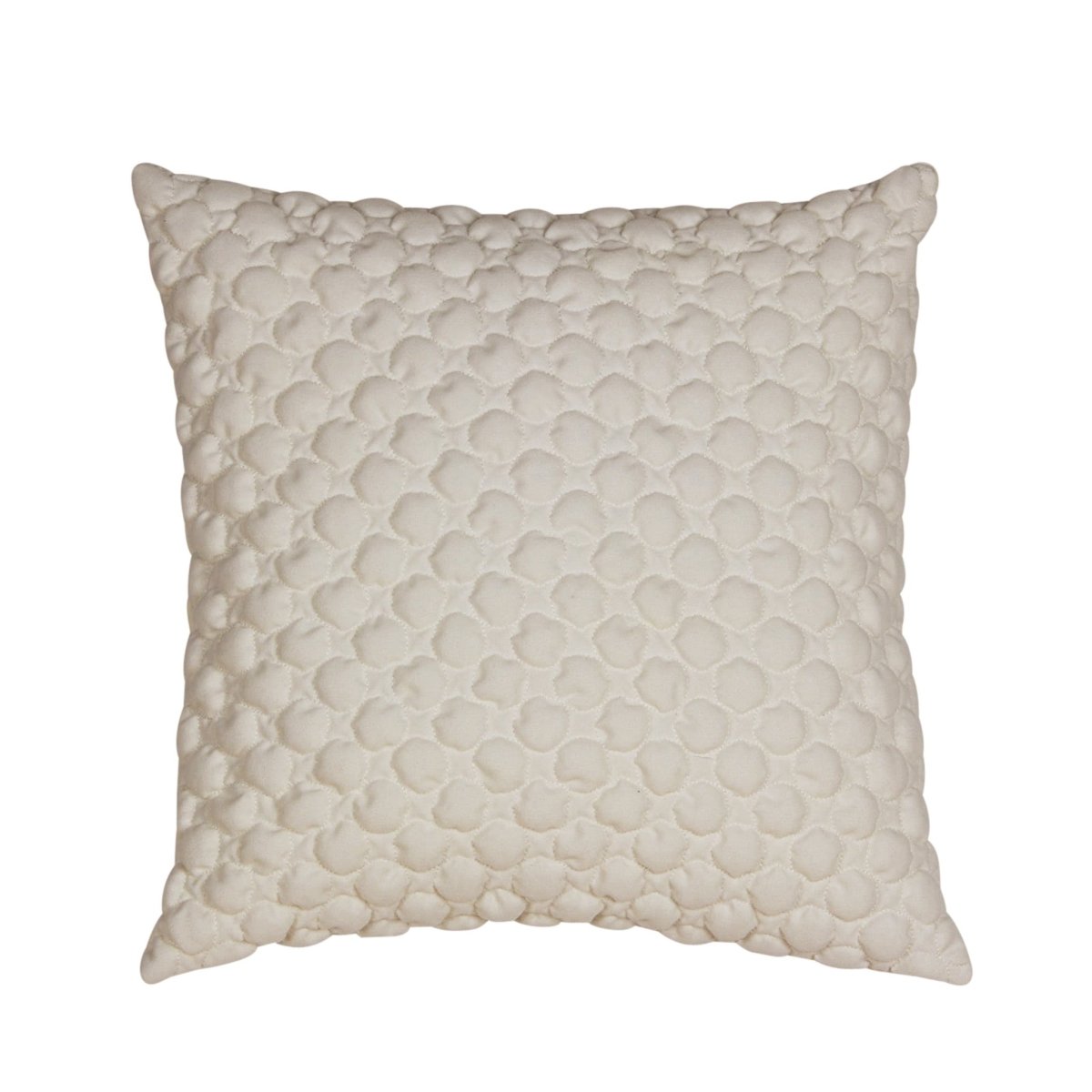 Bubbel Kuddfodral Vit 50x50 | Fondaco | 7340073888819 | 200130 - 444 - 09 | Maessing Interiör