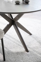 Calverton Matbord Brun Ek 120 Ø | Rowico Home | 7340126554357 | 120652 | Maessing Interiör