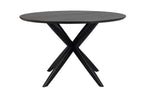 Calverton Matbord Svart Ek 120 Ø | Rowico Home | 7340126555255 | 120658 | Maessing Interiör