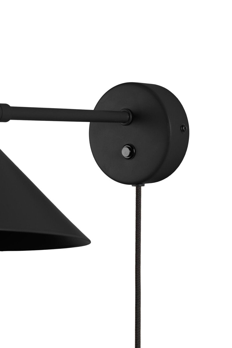 Cannes Vägglampa Svart | Globen Lighting | 7319434334111 | 433411 | Maessing Interiör